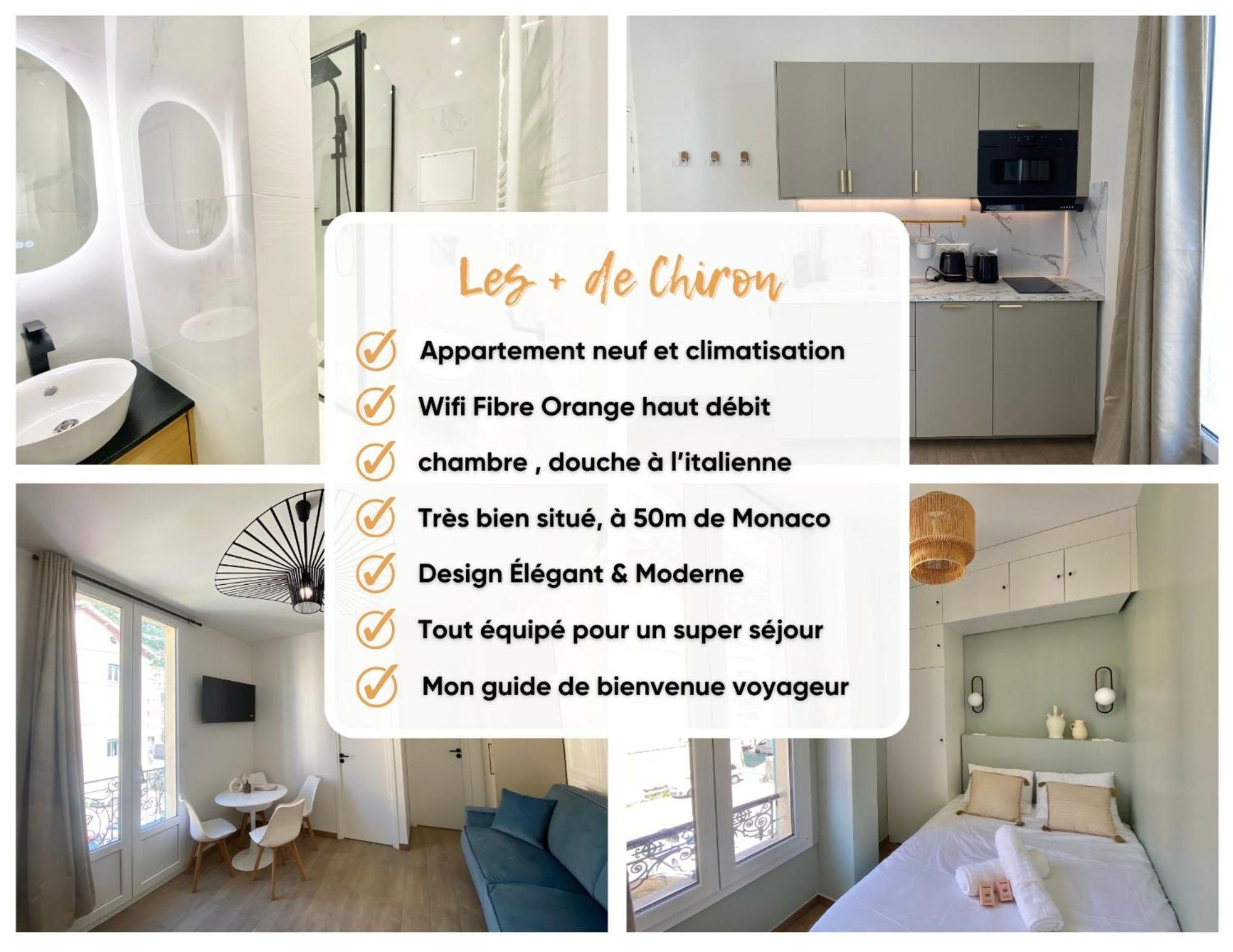 Appartement Moderne Climatise Monaco Vue Mer Cap-d'Ail Exterior foto
